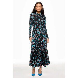 R-30. Rabanne Paisley Print Maxi Dress FR 42 US 10